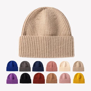 Bonnet en acrylique personnalisé unisexe, style pêcheur, avec logo sur mesure pour usage quotidien en extérieur, bonnets d'hiver haut de gamme extensibles - Product Image 6