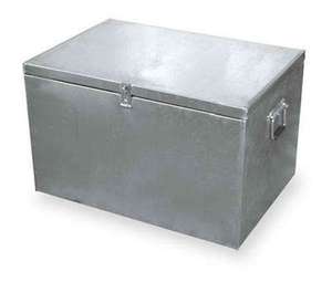 Caja de almacenamiento metálica dorada y negra para ropa y joyas, caja ligera y resistente para uso doméstico con cerradura - Product Image 6