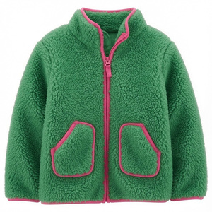 Veste en polaire sherpa pour homme, rembourrée en coton, fermeture éclair intégrale, col montant, vêtement d'extérieur d'hiver pour enfants et garçons - Product Image 3