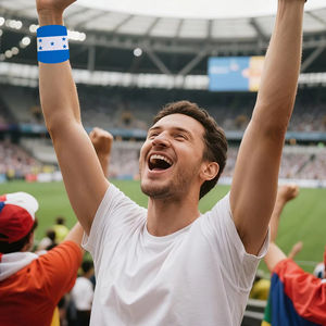 Brassard de capitaine de football en nylon élastique multicolore avec lettre C, pour adultes, brassard élastique enroulable, bande élastique vierge pour le football - Product Image 2