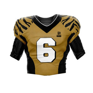 Factory Direct Sale Made Pakistan American Football Uniform Printed 100% Polyester Lightweight Breathable Wholesale <b>Cheap</b> Price - Product Image 4