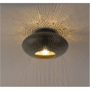 Handmade Rustic <b>Moroccan</b> Iron <b>Lantern</b> with Antique Finish Customizable for Christmas & Easter Home Decoration - Product Image 2