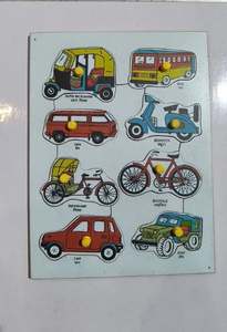 ชุดตัวต่อรถไม้รักษ์โลกสำหรับเด็กก่อนวัยเรียน พร้อมโลโก้สั่งทำได้ จำนวนมาก เหมาะสำหรับโรงเรียนอนุบาล - Product Image 3