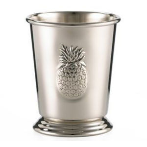 Copas clásicas de Julep plateadas o de estaño para bebidas tradicionales del Kentucky y grabado de herencia - ¡Gran oferta! - Product Image 1