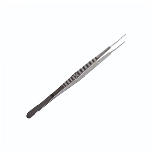 Pinces à pansements chirurgicales à pointes dentelées délicates, 18 cm, instrument manuel en acier inoxydable pour usage hospitalier et clinique - Product Image 3