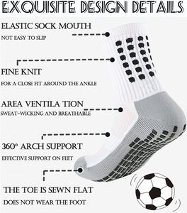 High Quality <b>Hot</b> Selling Youth Crew Sports Grip Soft Anti-Slip Non-Slip Design for Football Soccer Custom Logo Cushion Dress - Product Image 3