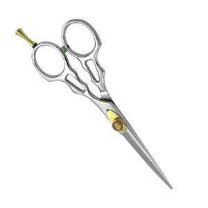 Ciseaux de coiffure professionnels en acier inoxydable de haute qualité pour salon de coiffure, personnalisables avec logo - Product Image 3