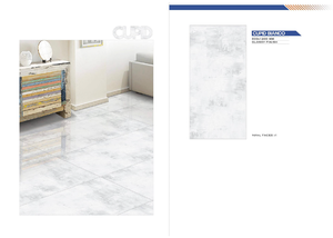 กระเบื้องปูพื้นเซรามิกพอร์ซเลนคุณภาพส่งออก ดีไซน์ทันสมัย ขนาด 600x1200 มม. ผิวเรียบเนียน ทั้งแผ่น สำหรับตกแต่งบ้าน - Product Image 2