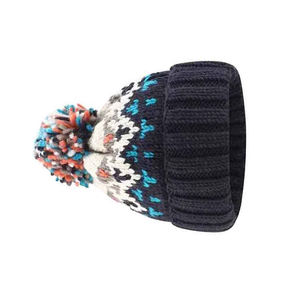 Bonnet en tricot personnalisé de haute qualité avec logo, tendance, chaud, respirant, imperméable, en acrylique, imprimé motif uni, pour l'hiver - Product Image 4