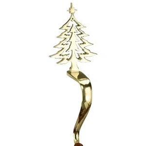 Premium Metal <b>Stocking</b> <b>Holder</b> With Christmas Tree Design Traditional Style Durable For Holiday Decoration Use <b>Stocking</b> <b>Holder</b> - Product Image 2