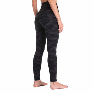 Leggings de fitness pour femmes - Solides, mi-longueur, en Spandex/Polyester, respirants, écologiques, couleurs personnalisables, service OEM, haute qualité - Product Image 5
