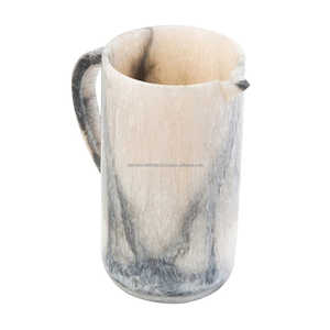 Carafe à eau en résine époxy personnalisée, pichet de service violet haut de gamme avec poignée moderne pour jus, thé, cocktails et table à manger - Product Image 3