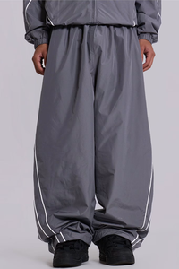 Custom Oversized Windbreaker Pants Streetwear Hip Hop Baggy Tracksuit Bottoms Waterproof Nylon <b>Cargo</b> <b>Joggers</b> <b>for</b> <b>Men</b> and Women - Product Image 2