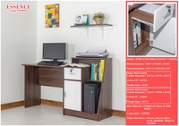 Escritorio de Oficina con Cajón de Diseño Original Essence, Escritorio de Estudio para Niños, Venta al por Mayor, Hostal para Estudiantes, Tablero de Aglomerado de 15 mm, Tablero MDF, Superficie de PU, Amino