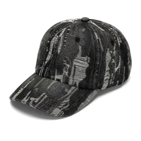 Casquette de baseball en jean délavé style vintage – Tendance, décontractée, anti-UV, 100 % polyester, réglable, unisexe, pour l'Europe