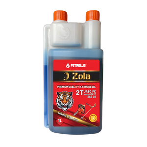 Huile moteur 2 temps PETROLUB Zola 2T SAE 30 API TC 1L Huile minérale de qualité supérieure pour tronçonneuses et petits moteurs - Product Image 1
