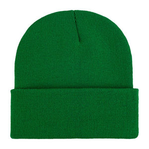 White Unisex <b>Beanie</b> <b>Hat</b> 100% Acrylic Knitted Winter Cap Solid Color Casual Style for Adults 56-58CM Head Circumference - Product Image 6