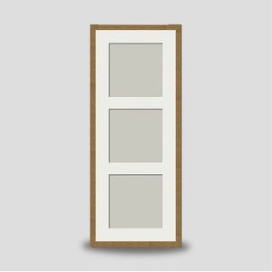 H a CRAFT HAC-1310 Eco-Friendly Rectangular Wooden Photo <b>Frame</b> with Rounded Edges <b>Wall</b> Mount - Product Image 5