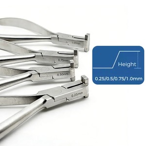 Alicate manual de acero inoxidable para conformar alambres dentales, 0.25/0.5/0.75/1.0mm, para doblar arcos de ortodoncia - Product Image 4