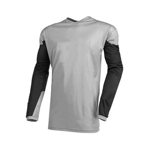 เสื้อเจอร์ซีย์แข่งรถมอเตอร์ครอสแขนยาวน้ำหนักเบาผ้าฝ้ายสำหรับผู้ชาย พิมพ์โลโก้ได้ตามต้องการ-บริการผลิตตามสั่งแบบ OEM - Product Image 6