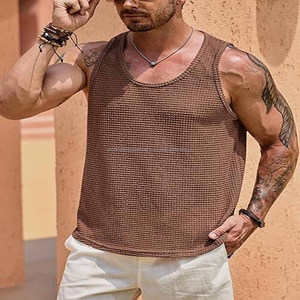 Tank Tops <b>Bodybuilding</b> Clothing With Customized Logo New Men Gym Muscle Sleeveless Shirt Male <b>Vest</b> Tank Top - Product Image 5