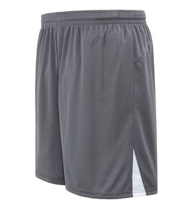 Shorts de sport décontractés pour hommes, unis, avec poches, en tricot, avec cordon de serrage, pour l'entraînement de football, personnalisables pour équipes, vente en gros - Product Image 3