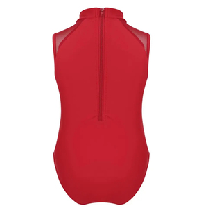 Leotardo Deportivo para Mujer, Color Rojo, Informal, de Verano, para Yoga, Danza, Actuaciones y Gimnasia - Product Image 2