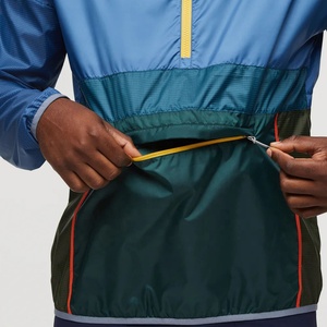 Chaqueta Cortavientos Impermeable de Tejido Softshell para Hombre, con Capucha y Media Cremallera, para Correr, Entrenar y Actividades al Aire Libre - Product Image 6