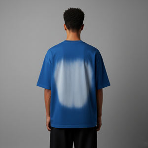 2026 Última Tendencia: Camiseta Hip Hop de Algodón 100% de Alto Gramaje con Efecto Desgastado por el Sol, Logotipo Personalizado, Antiarrugas, Transpirable y Ecológica de Secado Rápido - Product Image 2