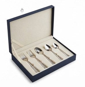 Ensemble de couverts modernes en acier inoxydable avec manche poli miroir pour la vaisselle de mariage - Product Image 6
