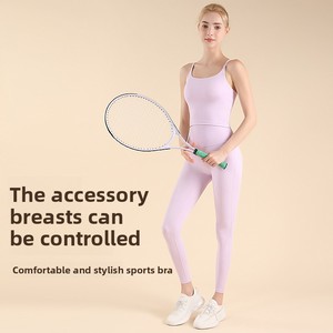 ชุดโยคะออกกำลังกาย 2 ชิ้น สำหรับเด็กผู้หญิง แบบขายส่ง เป็นมิตรกับสิ่งแวดล้อม ยกกระชับสะโพก ลายเรียบ สำหรับผู้ใหญ่ - Product Image 4