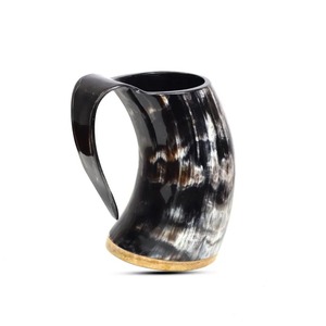 Taza Vikinga Ecológica Hecha a Mano, de Gran Capacidad, Portátil, para Cerveza, Café, Té, Accesorios para Fiestas, Más Vendida - Product Image 2
