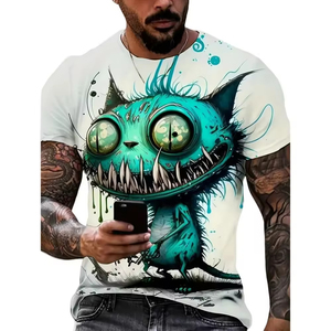 Men's T-Shirts Custom Sublimation T shirt <b>100</b>_ <b>Polyester</b> Printing Men Printed Graphic New arrival Men - Product Image 4