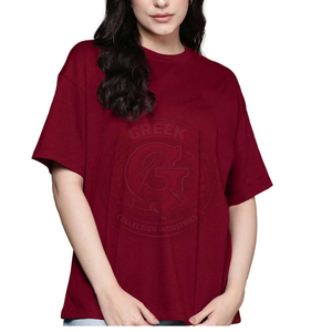 Camiseta de Manga Corta con Cuello en V para Mujer, Corte Regular, Informal, 100% Algodón, Transpirable y de Secado Rápido, Última Moda de Verano - Product Image 3