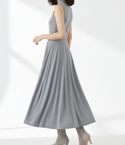 Vestido Casual Diario para Mujer, OEM ODM, Ropa Femenina Vintage sin Mangas con Forro de Poliéster, Fabricante de Ropa en Vietnam - Product Image 4