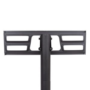 Height Adjustable 23-60 Inch TV Stand on Wheels Tilt Rolling Media Shelf for LED LCD OLED Flat Curv Mobile TV Mounts & Carts - Product Image 4