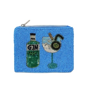 ของขวัญ งานฝีมือ ลูกปัด งานปักลูกปัด ผ้าฝ้าย กระเป๋าใส่เหรียญทำมือ สไตล์วินเทจ งานเย็บปักถักร้อย ลูกปัดเม็ดเล็ก งานปักลายชาติพันธุ์ แฟชั่น - Product Image 2