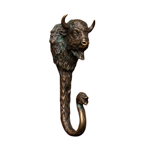 Luxury Metal Gold Wall Mounted Coat Rack <b>Heavy</b> <b>Duty</b> Metal Multi Hook Strip Clothes Towel Hanger <b>Rail</b> for Entryway Bathroom Hotel - Product Image 3