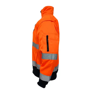 Wholesale Winter Safety <b>Jackets</b> High Visibility Construction <b>Pilot</b> <b>Jacket</b> with Reflective Waterproof Workwear Design - Product Image 3