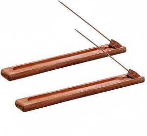 Porte-encens en bois de qualité supérieure pour la méditation, le yoga, l'aromathérapie spirituelle, parfum naturel en bois - Product Image 5