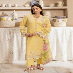 shalwar kameez ladies Designer Cotton / Lawn <b>Suits</b> for summer dress women clothing Embroidered Cotton / Lawn <b>Suits</b> - Product Image 1