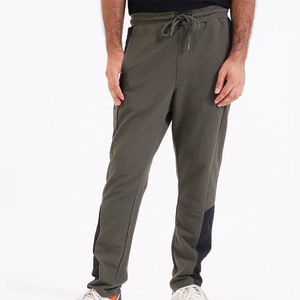 New Style Custom Logo Wholesale Men's <b>Slim</b> Fit Casual Workout <b>Joggers</b> Elastic Waist Side Panel Low Price Comfortable Streetwears - Product Image 1