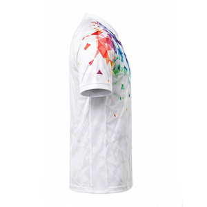 Maillot de football respirant 100 % polyester de haute qualité, prix d'usine, dernier design personnalisable pour hommes - Product Image 4