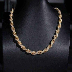 Premium Quality Moissanite Diamond Iced Out Cuban <b>Chain</b> for Men <b>Rapper</b> Style Gift Available for Bulk Quantity - Product Image 4