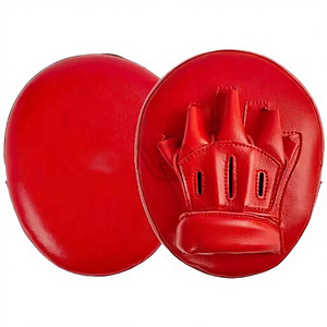 Cibles de vitesse et pads de frappe personnalisés avec logo OEM en cuir véritable pour entraînement de MMA, arts martiaux, Muay Thai, Kickboxing, Boxe - Product Image 2