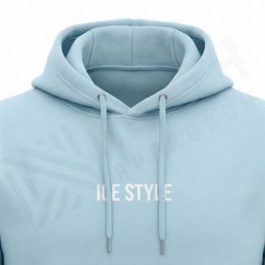 Sweat-shirt à capuche en coton bio, tissu durable, molleton écologique, personnalisable (imprimé, brodé, uni, teint), coupe oversize, direct usine - Product Image 4