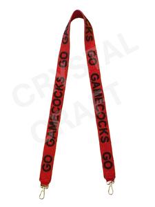 Correa de Tela UGA Back 2 Back Champs con Diseño de Texto en Negro, Rojo y Blanco a la Moda - Product Image 4