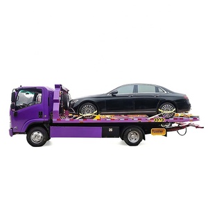 Camion de <span class=keywords><strong>remorquage</strong></span> Isuzu 4X2 OEM personnalisé, camion de <span class=keywords><strong>remorquage</strong></span> NPR à <span class=keywords><strong>plateau</strong></span> basculant, conduite à gauche, camion de dépannage à <span class=keywords><strong>plateau</strong></span> plat pour le sauvetage routier - Product Image 1
