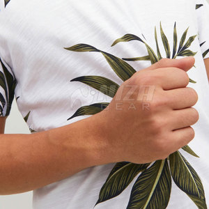 Camisa Polo de Manga Corta con Estampado Floral para Hombre, Transpirable, de Algodón Oxford, Informal, para Golf, Corte Regular, Ropa Deportiva de Verano, Venta al Por Mayor - Product Image 6