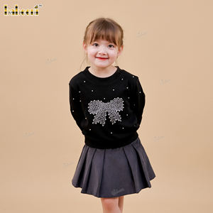 Robe mi-longue sans manches en coton 100% à fleurs brodées à la main DR4514 pour filles, vente en gros ODM par Babeeni - Product Image 1